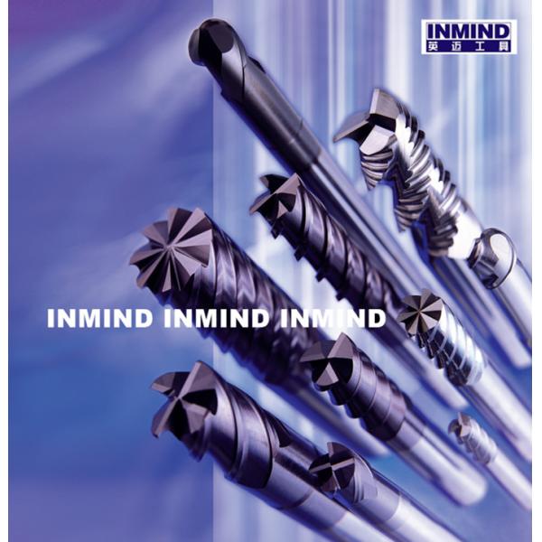 Milling Cutting Tools Corner Rounder Cutter , Solid Carbide Center Cutting End Mill