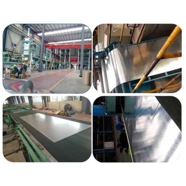 SECC PPGI Galvanised Plain Sheet 1m 2m Flat Sheet Galvanised Steel