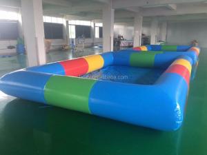 China 0.9mm Pvc Blow Up Swimming Pool For Paddle Boat EN14960 on sale