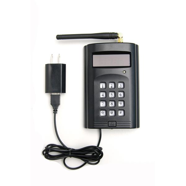 Wireless call system equipment small transmitter keyboard and waterproof wrist watch receiver