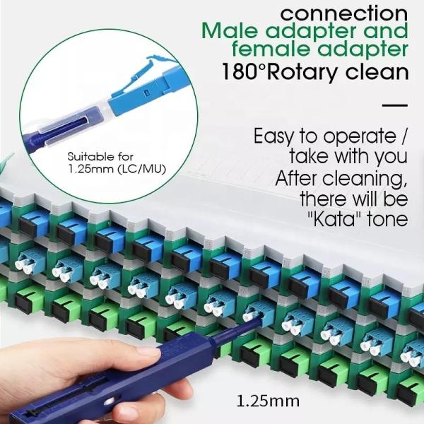 SC Optical Connector Cleaner For Telecommunication