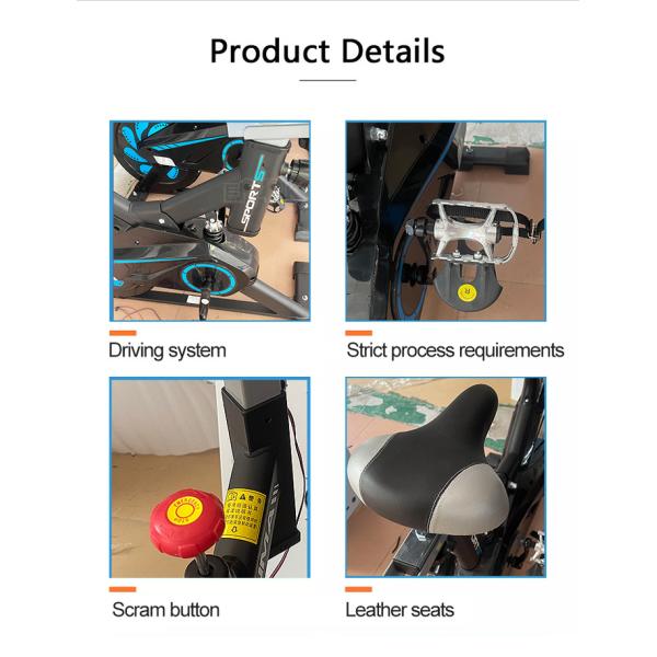 42 Inch Display Virtual Reality Game Machine VR Bicycle Racing Game Simulator