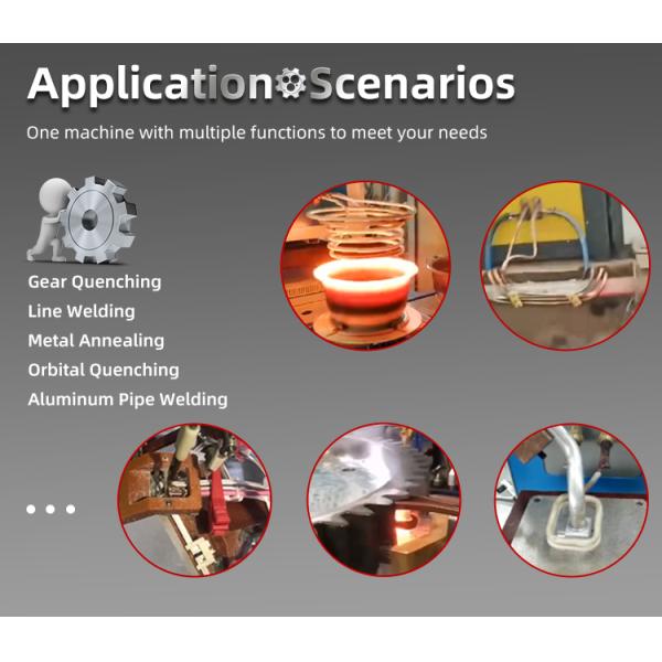 High Frequency Induction Heating Machine , IGBT Induction Brazing Equipment