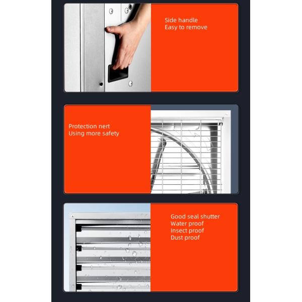 1530mm Heavy Hammer Type Exclusive Manufacturing Wall Fan Wall Mounted Industrial Ventilation Fan