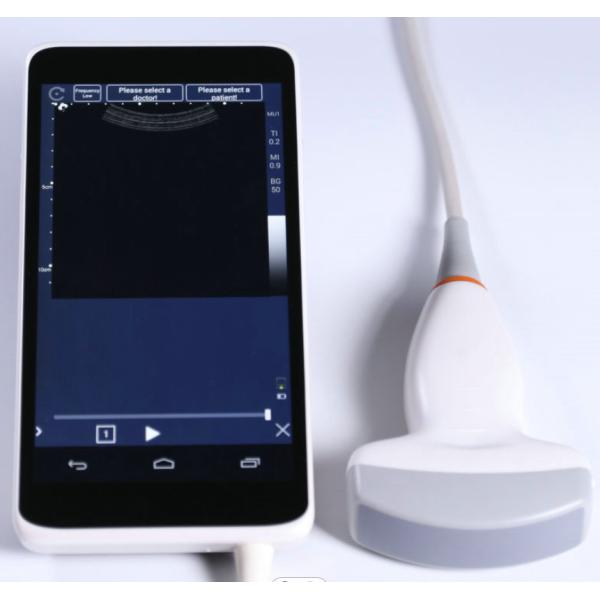 Quality 128 Elements Power Probe Pocket Ultrasound Scanner Machine 64GB for sale