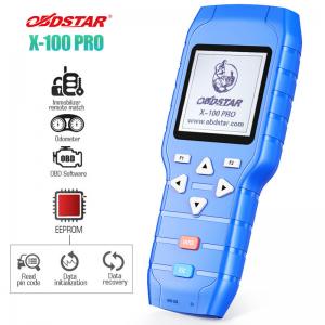 China OBDSTAR X-100 PRO Auto Key Programmer (C+D) Type for IMMO++OBD Software Get Free PIC and EEPROM 2-in-1 Adapter on sale