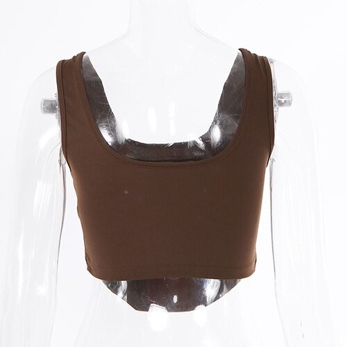 OEM European And American Women'S Clothing Expose Umbilical Vest Short External