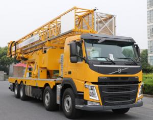 China Durable Under Bridge Platform Snooper Truck Inspection Equipment Yellow Color wholesale