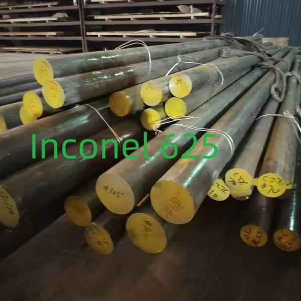 UNS N06625 W.Nr 2.4856 Inconel Alloy Round Rod Inconel 625 Soild Bar Bright Surface 60mm