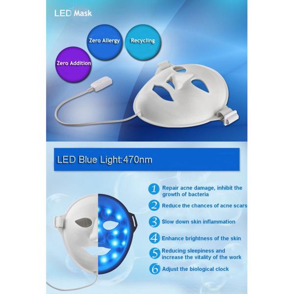 Beauty 3D Vibration Photon LED Facial Mask/Magic Skin Rejuvenation Led Mask pass CE & EMC & LVD
