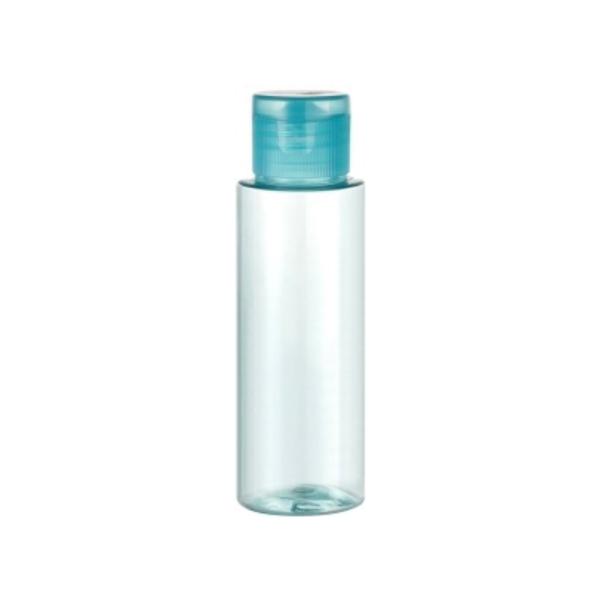 Custom Color 120ml Plastic PET Bottle for Lotion Capacity 120ML 24/410 Flip Top Cap