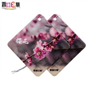 China Cartoon Paper Scented Cards Fragrance Car Air Freshener wholesale