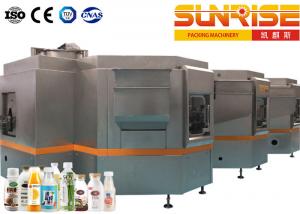 China Tea Drink Sterile Filling Equipment , 36000BPH Fruit Juice Filling Machine wholesale