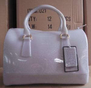 China Italy style Silicone handbag/lady Silicone jelly bag 2013 wholesale