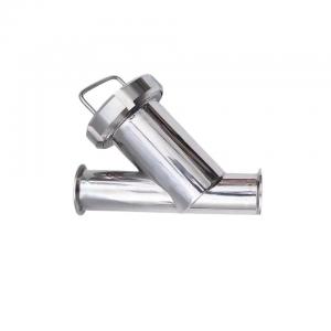 China DIN Standard Stainless Steel Sanitary Tri Clamp Filter Y Type Strainer for Structure wholesale