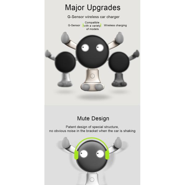 Portable Wireless Mobile Charger / Battery Charger For All Phones CE FCC