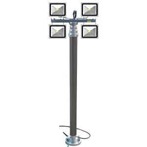 China LED light tower-4x50W LED-4.2m pneumatic telescopic mast wholesale
