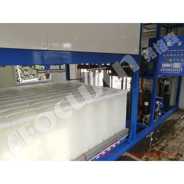 6-tonne Capacity Ice Block Machine for Bar or Block Ice in Sur Commande Dimensions