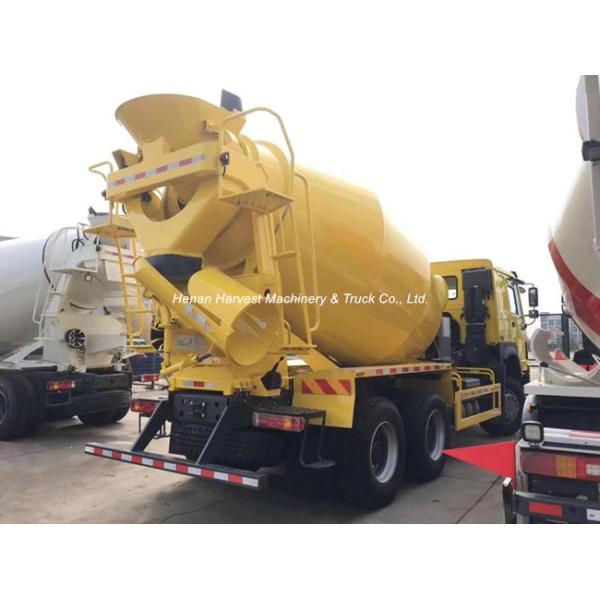 Sinotruk 10 Wheelers HOWO 6x4 10m3 Capacity 371hp Cement Mixer Truck