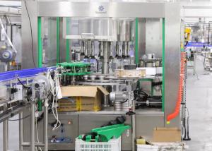 China Full Automatic Rotary Wrap Around OPP Labeller Hot Melt Glue Labeling Machine wholesale