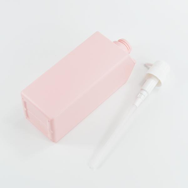 Customized 1000ml/1L Capacity Square HDPE Plastic Shampoo Bottle OEM/ODM