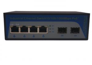 SFP Slots Managed Industrial Ethernet Switch Metal Material 5.6Gbps