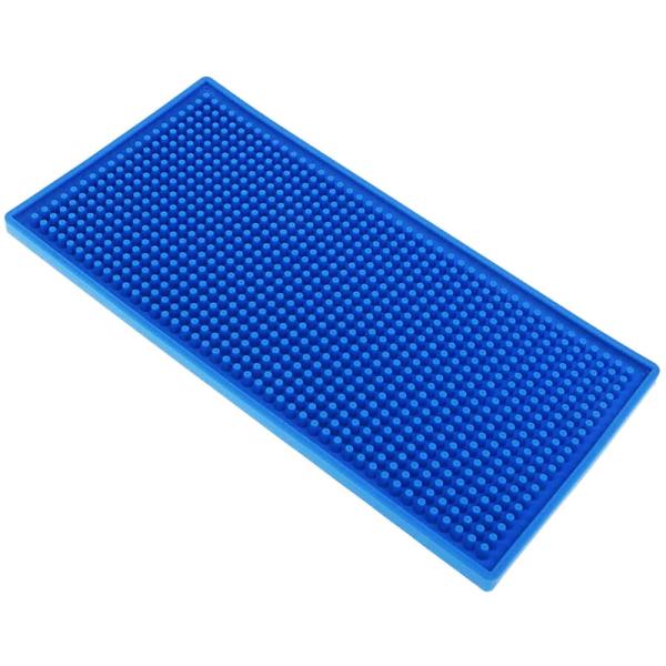 BM-006 Disposable Bar Mats Blue Rubber Counter Top Serving Mat
