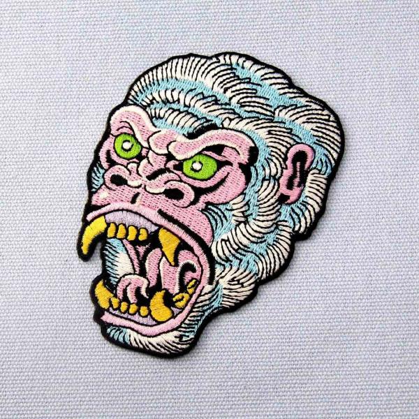 Orangutan Patch Embroidered Animal Patches With Iron On Backing
