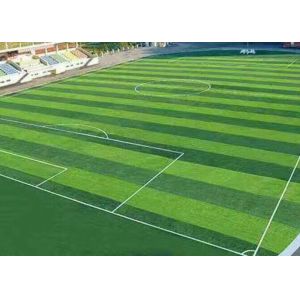 China Landscaping S Shape 50mm Football Field Artificial Turf wholesale