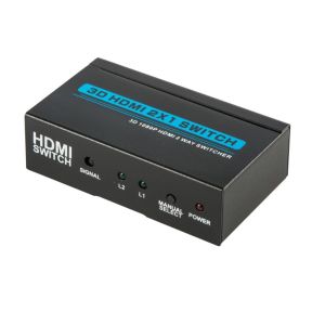 China 28AWG 1920*1200 2x1 19 PIN HDMI Switch Box on sale