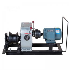 China Steel Electric Cable Winch Puller / Portable Electric Winch For Cable Pulling wholesale