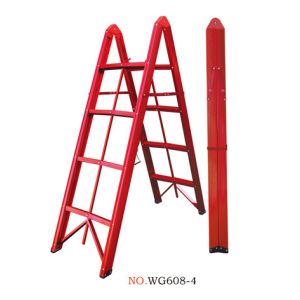 A Frame 4 Step 1.42m Aluminium Folding Ladder