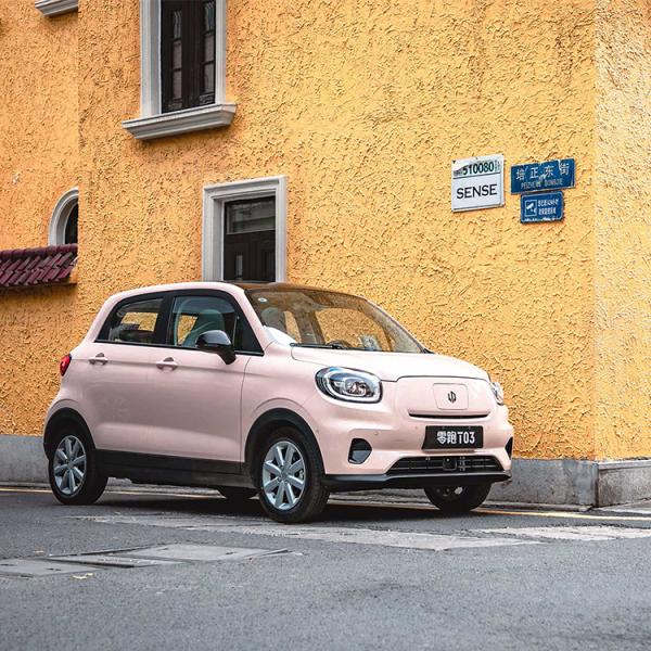 Leapmotor T03 Automobile Electric Suv with 100km/h Max Speed and Left Steering Powered by Lithium Iron Phosphate Battery