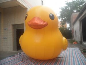 China Commercial Show Airtight Inflatable Duck Cartoon For Water Games EN14960 EN71 wholesale