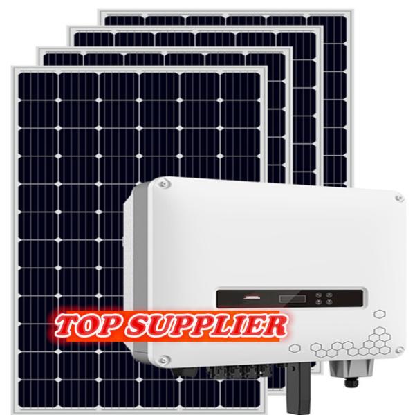 10kw Solar Energy PV System Ground Roof Carport Mini Solar System AC