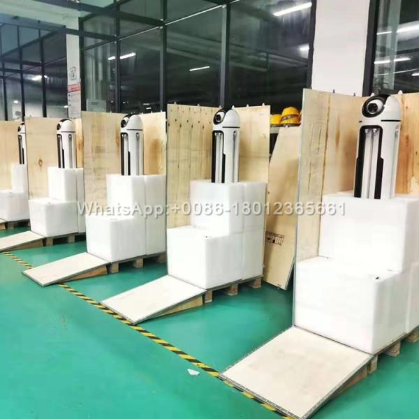 AI PLC Control IP20 UV Disinfection Robot