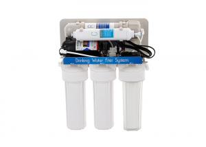 China 5-Stage Ultra Safe Reverse Osmosis Drinking Water Filter System with Auto Flush wholesale