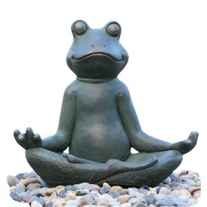 Distinctive Frog Water Fountain Outdoor Garden Fountains Environmental Friendly