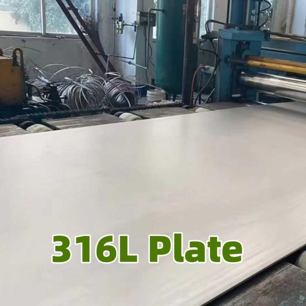 EN10028 DIN1.4404 Hot Rolled Stainless Steel Plate SUS316L Inox Metal Plate 1500*6000mm