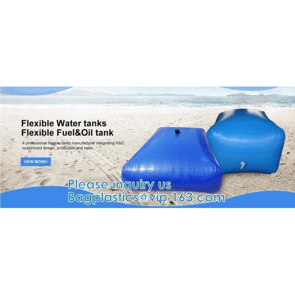 Flexible Pillow Water Tank Collapsible Oil Bladder Plastic Tank, Liquid Storage Tank, Flexible tank, cube, marine