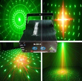 China Laser Show Equipment Duble Holes Eight Patterns Firefly Laser Light wholesale