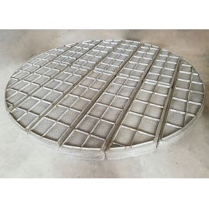 4.5m Diameter Wire Mesh Demister SS321 Scrubber Mist Eliminator