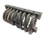 JGX-1598D-515B High Deflection Wire Rope Vibration Isolator for Harsh Environmen