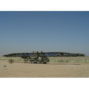 China Steel 17-51m Temporary Bridge Mechanized Reusable on sale