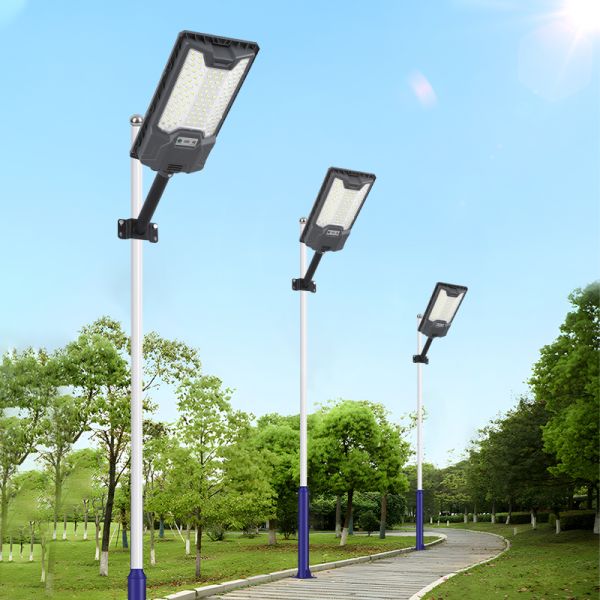 7000k All In One Solar Street Light IP65 Solar Street Lights Outdoor For Paths And Parking