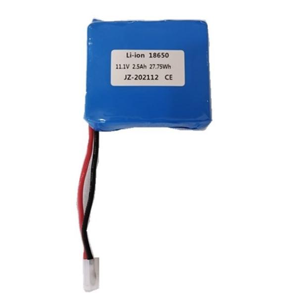 Quality Rechargeable Battery Pack 11.1V Lithium Battery Pack 3000mah 3s1p for sale