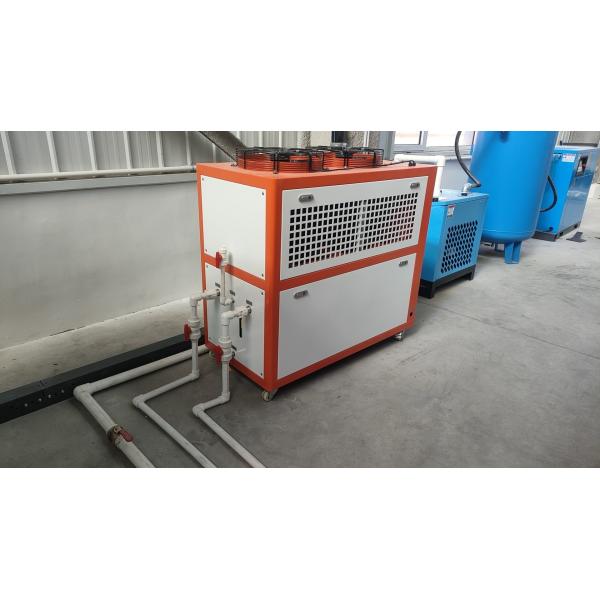 380V 50Hz Water Cooled Industrial Chiller Air Cooling 1610x735x1390