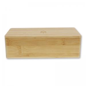 China Handmade Lacquer Magnet Lidded Wooden Box Bamboo Packaging Box wholesale
