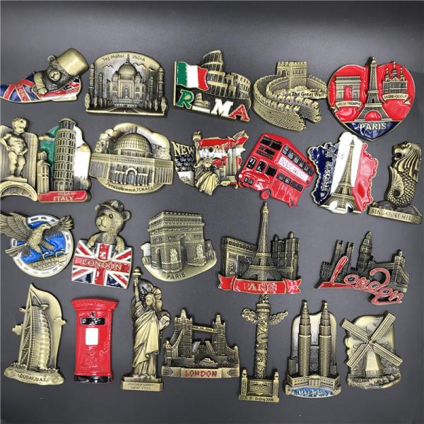 Tourist Souvenir Tin Fridge Magnet Refrigerator Photo Magnets