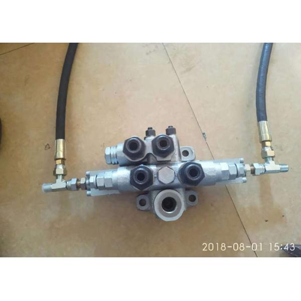 Customized Excavator Rotating Bucket , Backhoe Grapple Bucket Anti Wave Block